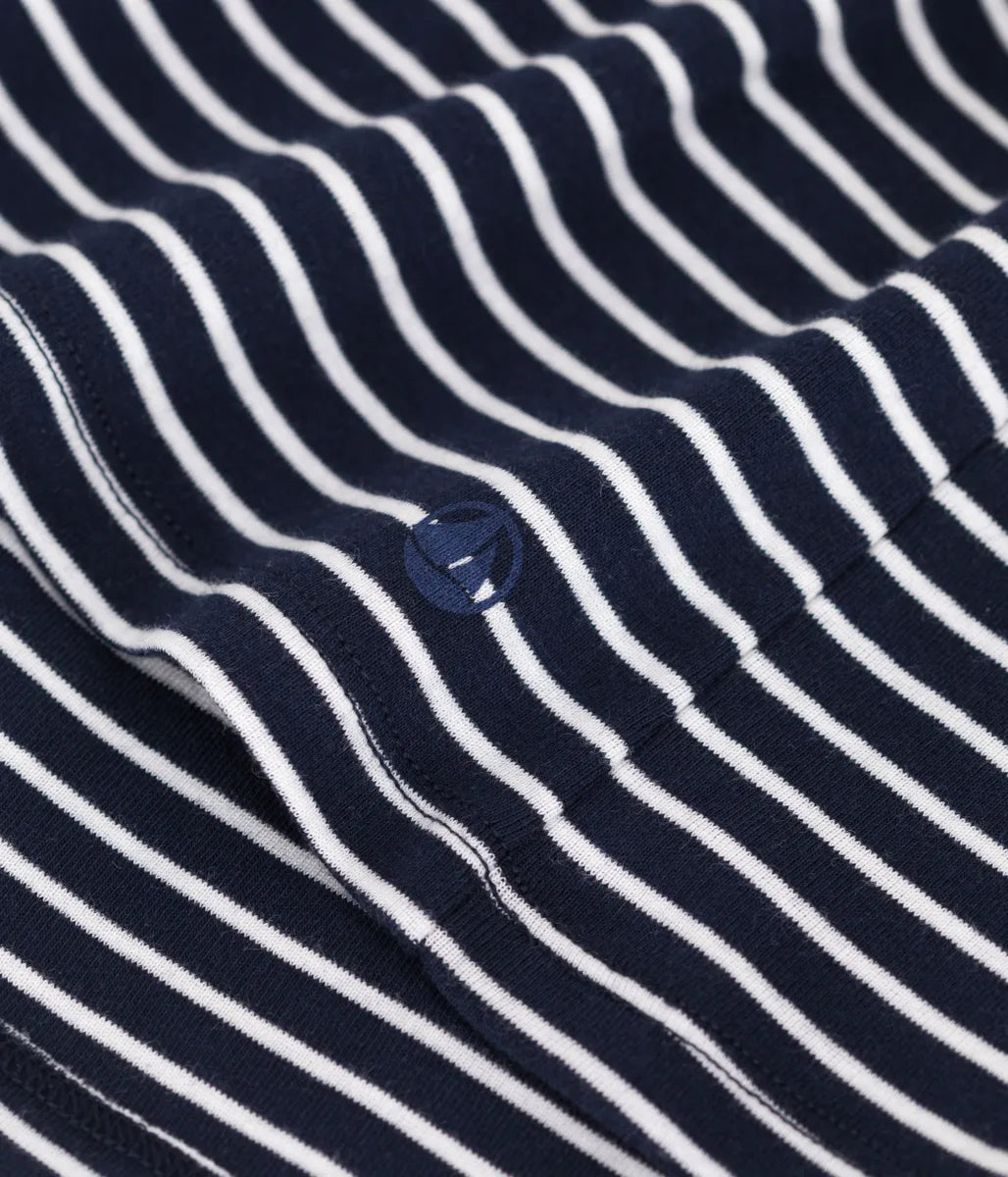 ミニマリニエールクルーネック半袖Tシャツ