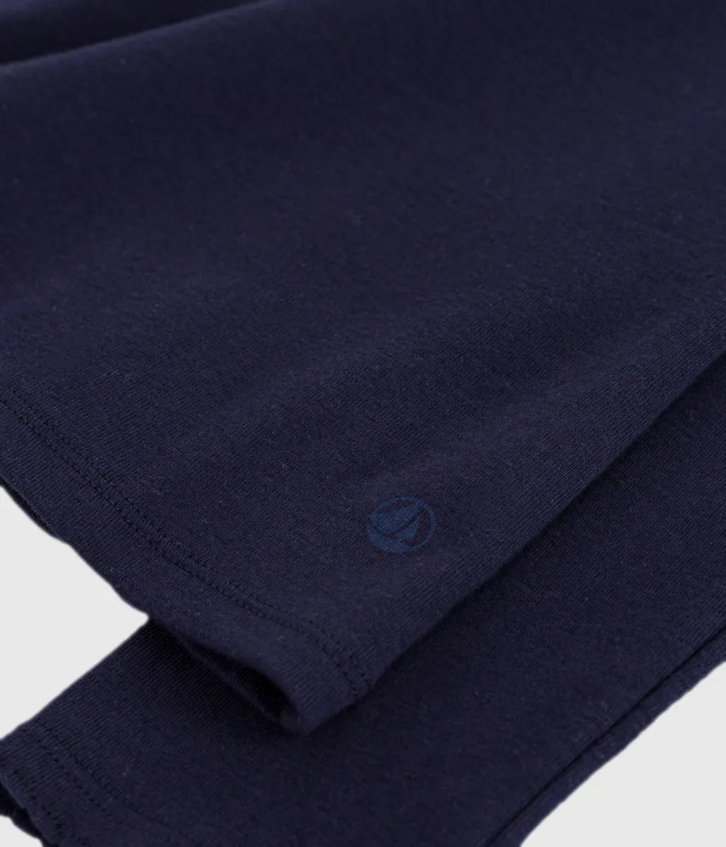 ポワンココットクルーネック長袖Tシャツ