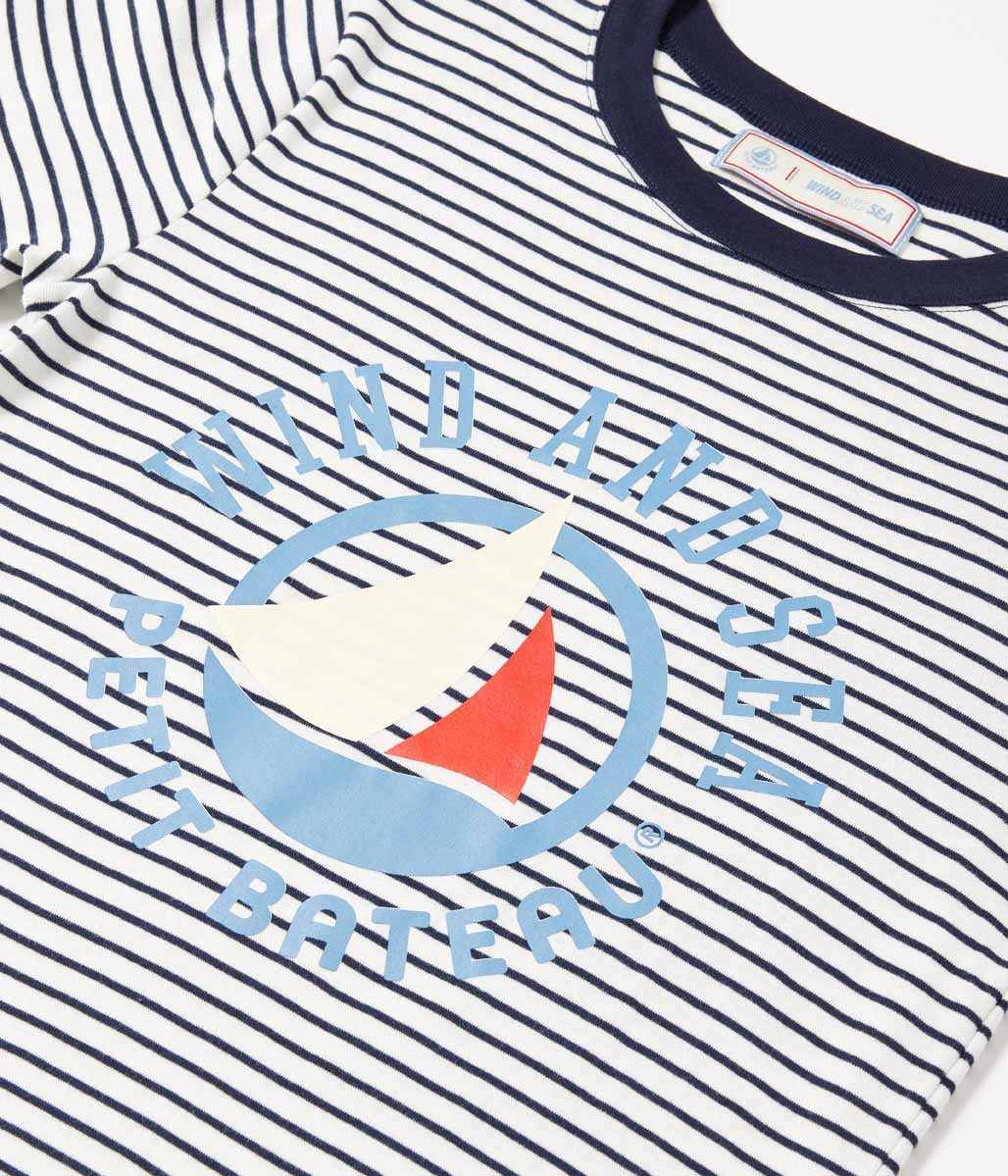 W&Sプリント半袖Tシャツ