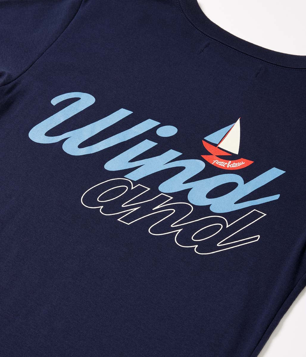 W&Sプリント半袖Tシャツ