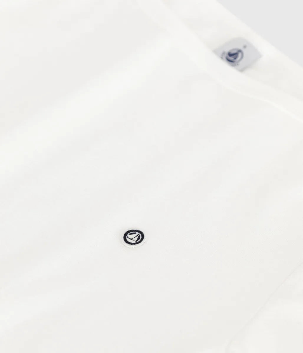 ボートネック半袖Tシャツ