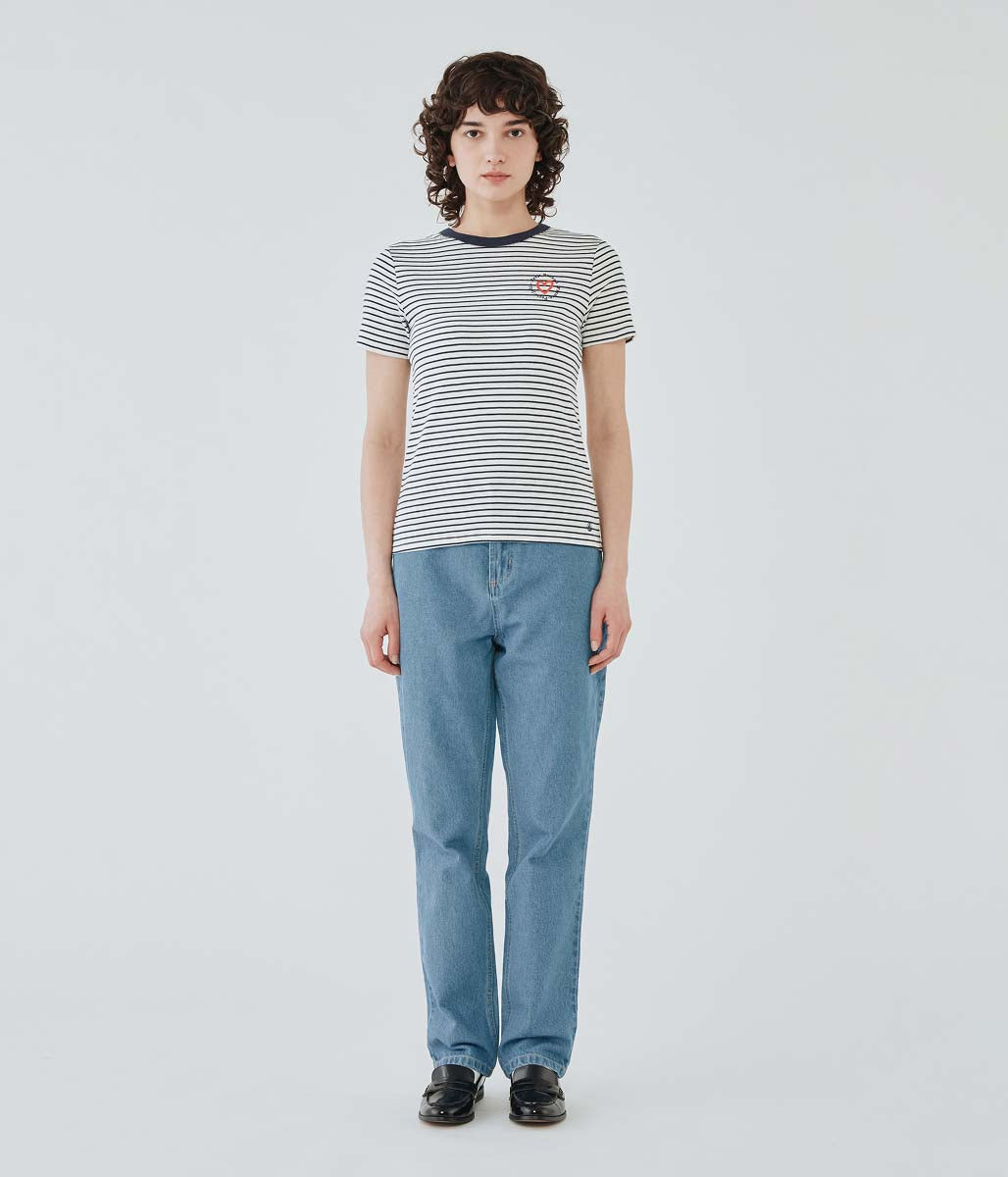 PBプリントクルーネック半袖Tシャツ