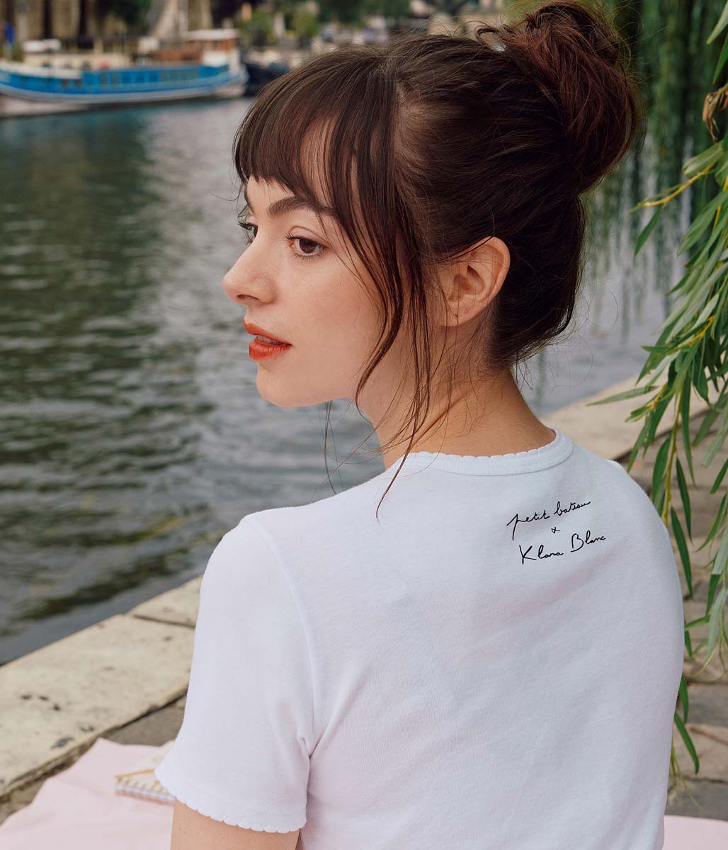 ポワンココット半袖Tシャツ(ハート)