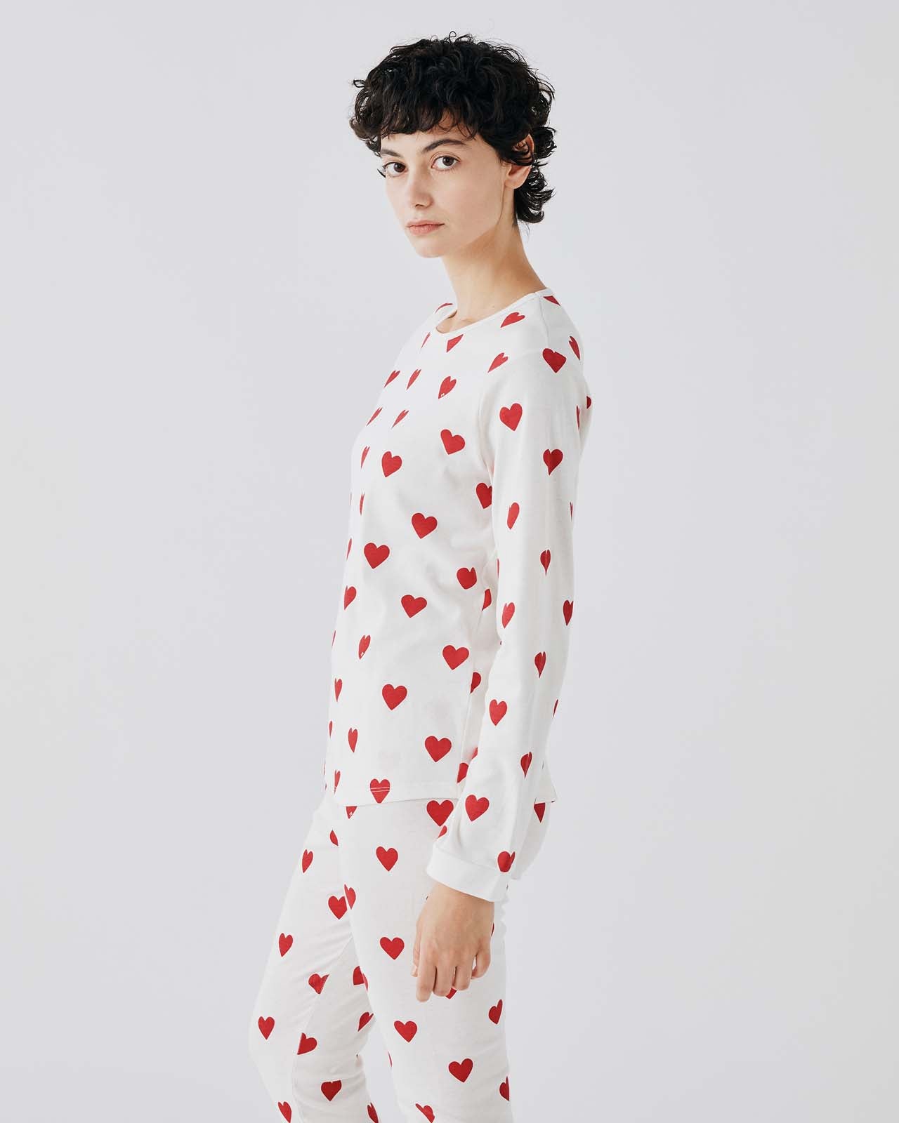 プリント長袖パジャマ