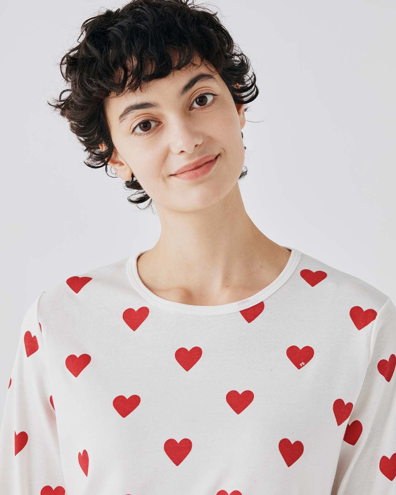 プリント長袖パジャマ