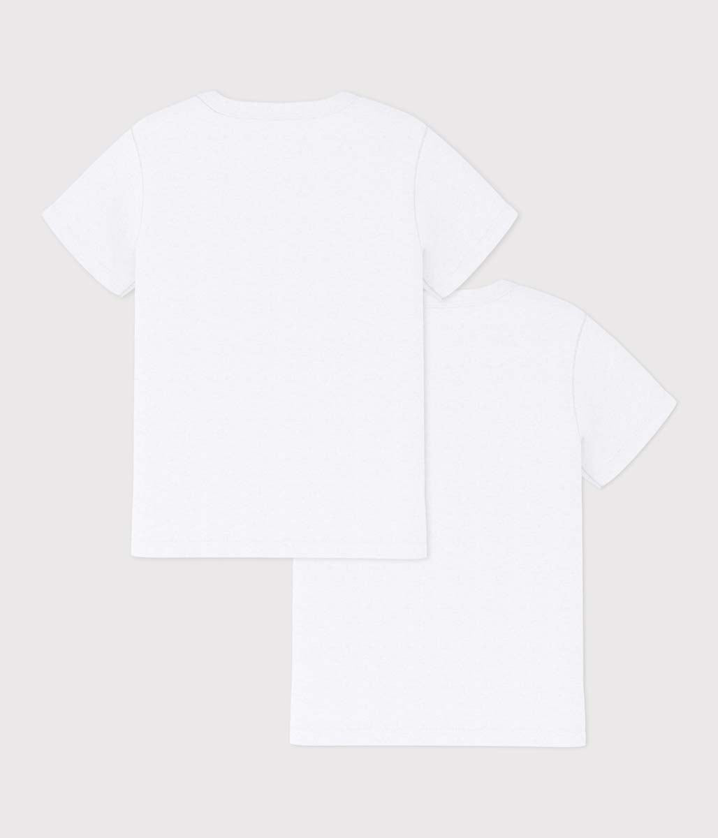 ホワイト半袖Ｔシャツ２枚組