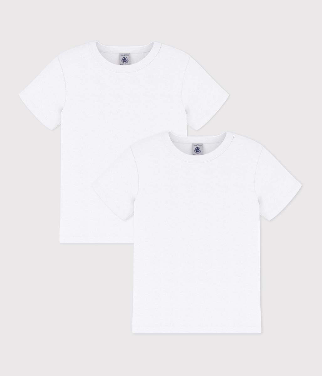 ホワイト半袖Ｔシャツ２枚組
