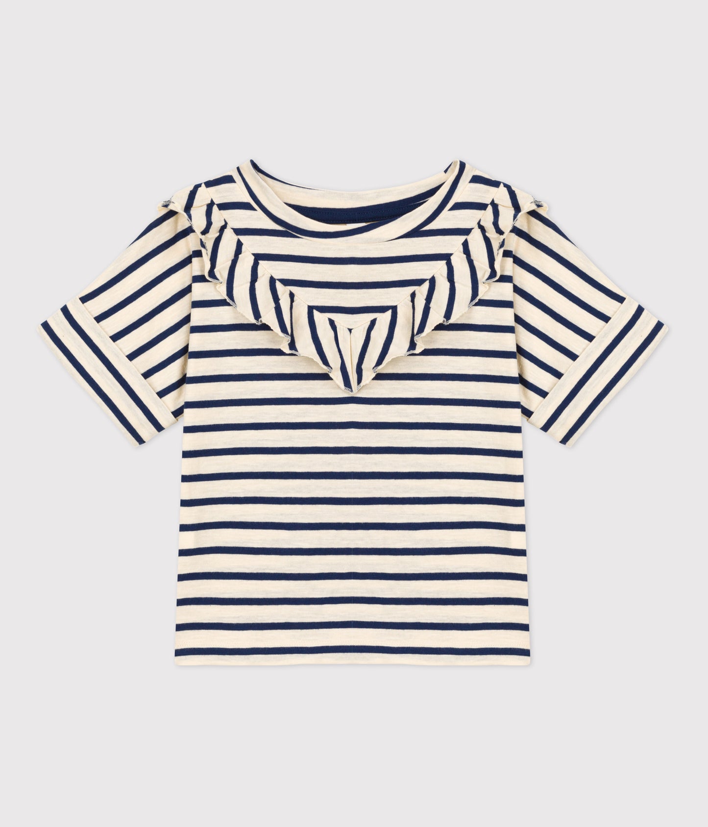 スラブジャージマリニエール半袖Ｔシャツ
