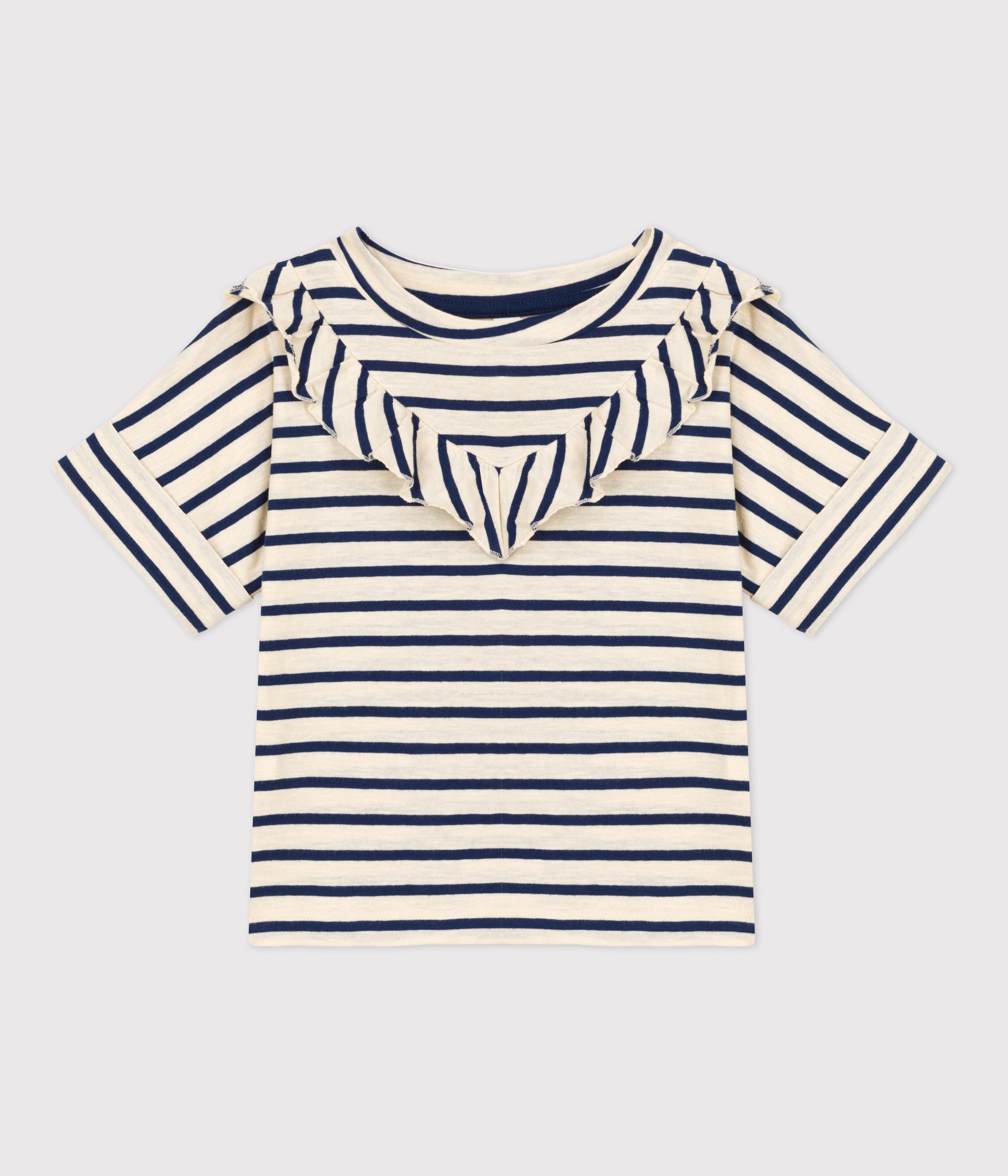 スラブジャージマリニエール半袖Ｔシャツ