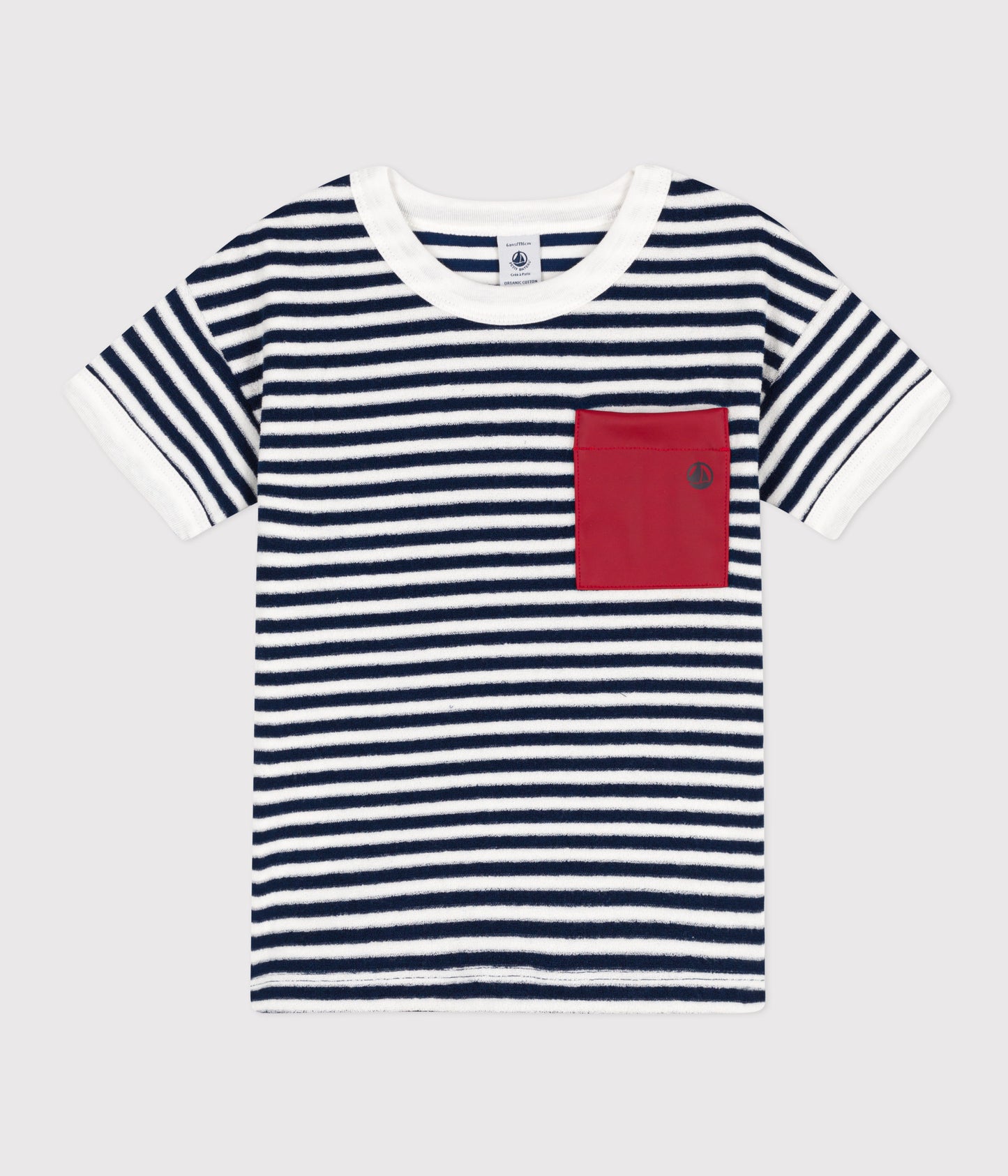 パイルボーダー半袖Ｔシャツ