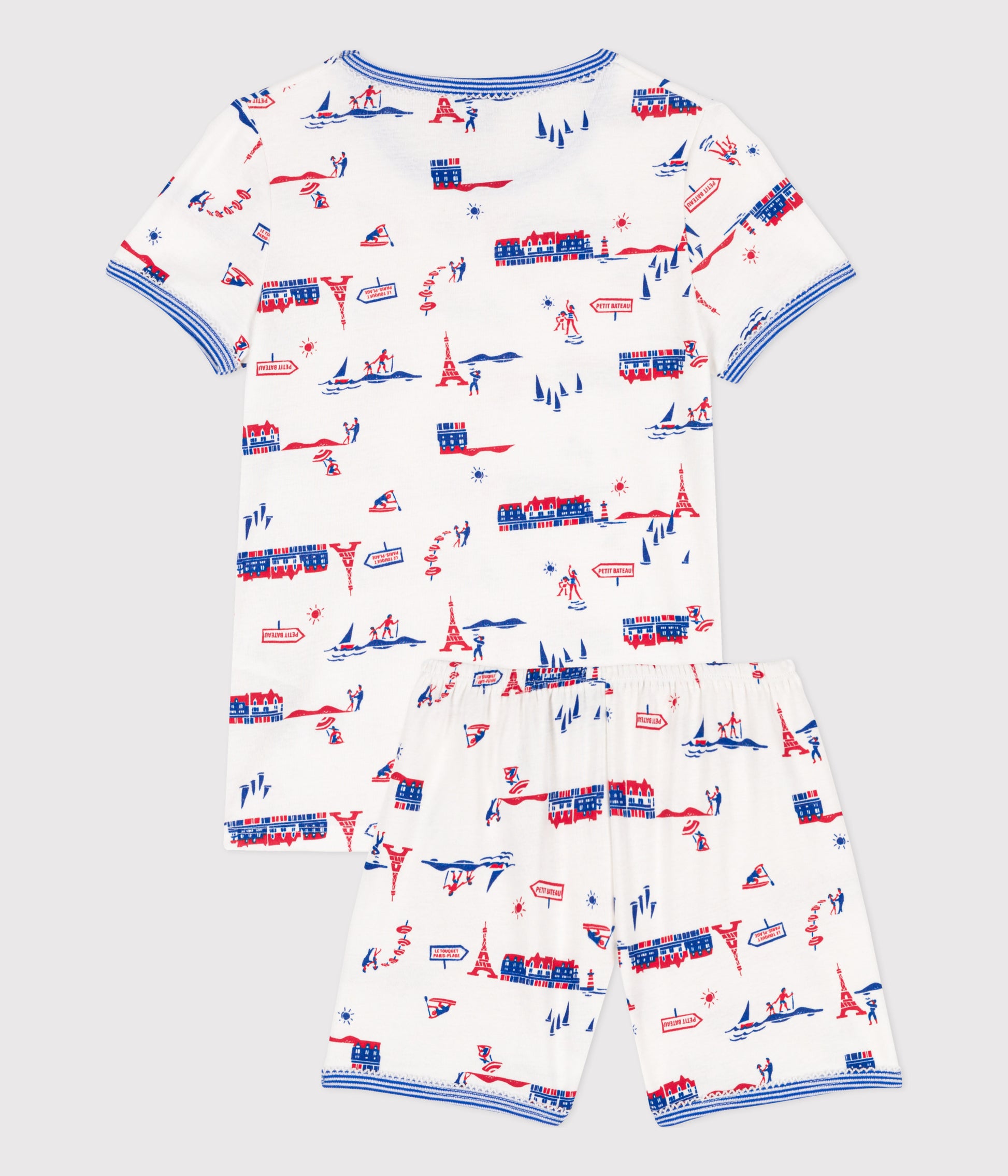 プリント半袖パジャマ