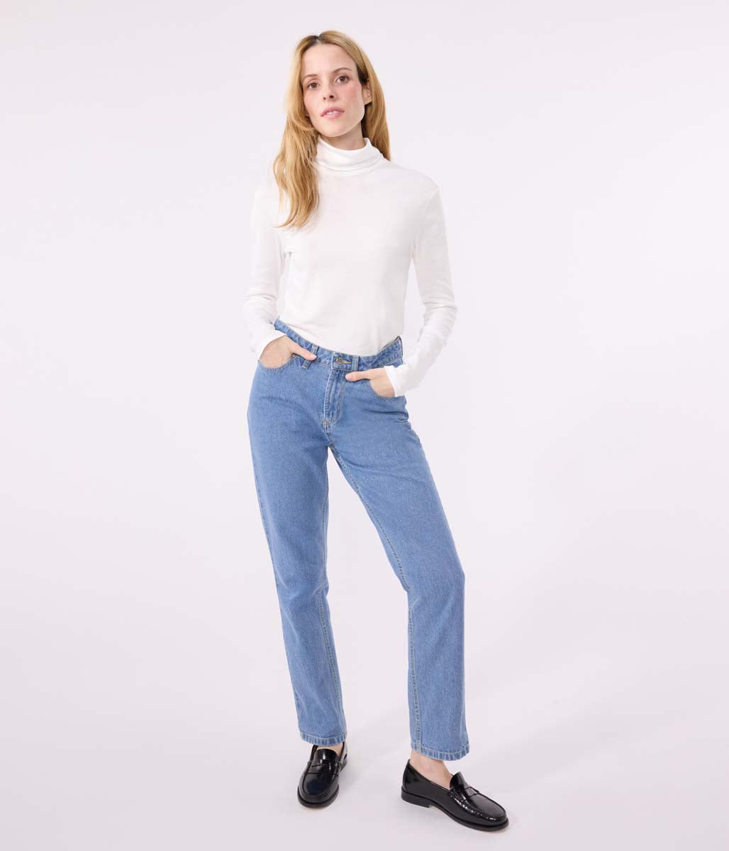 長袖タートルネック