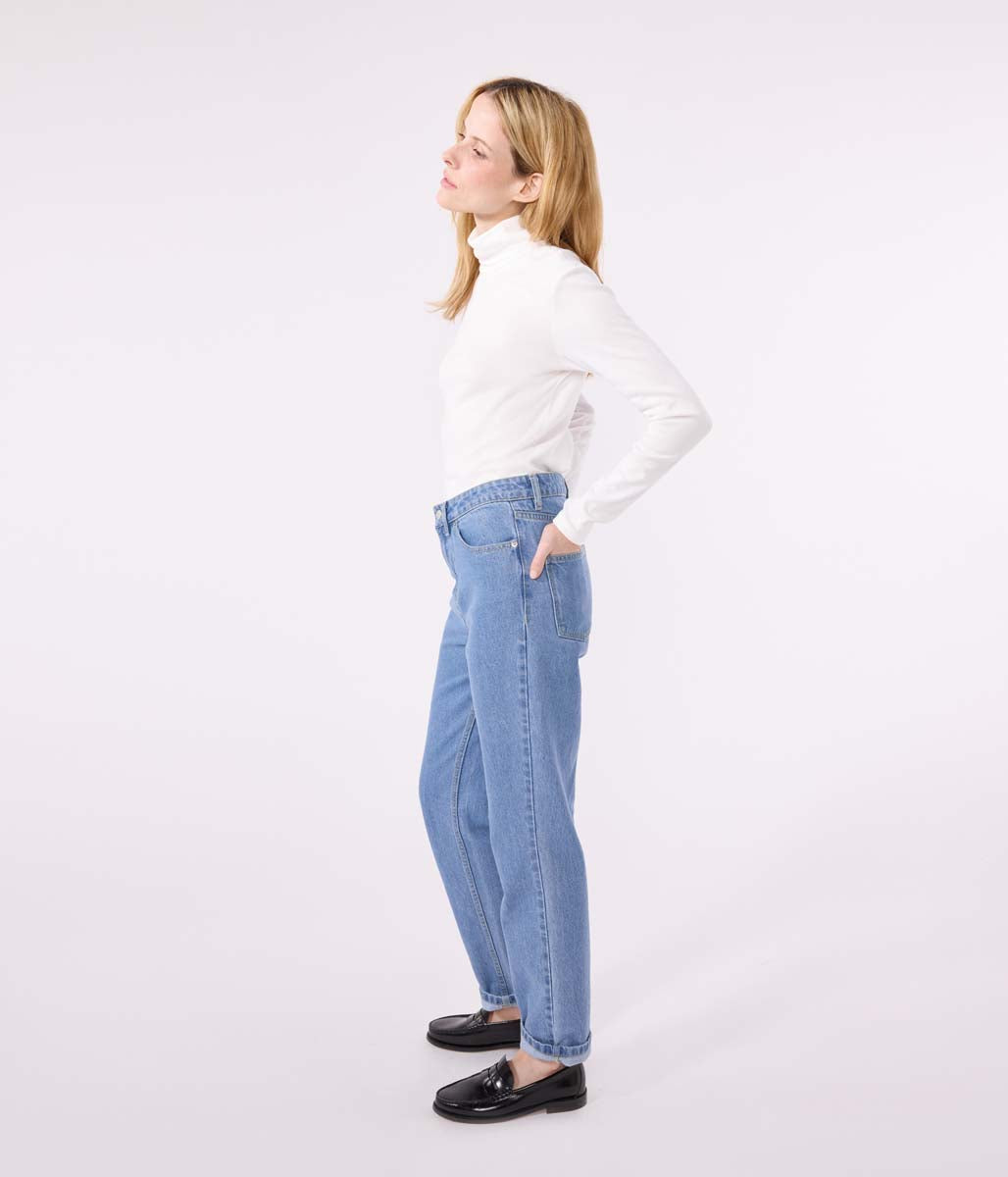 長袖タートルネック