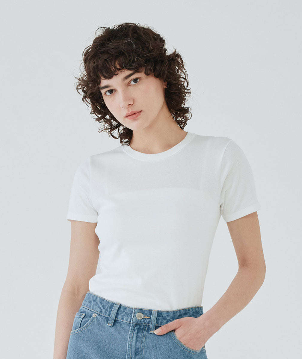 クルーネック半袖Ｔシャツ