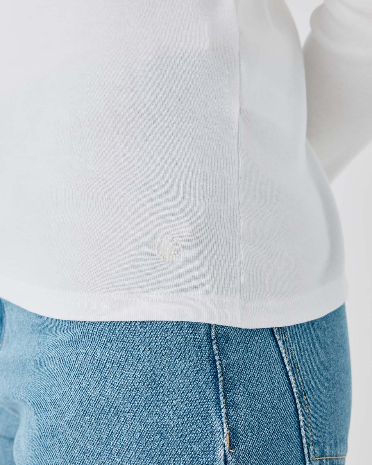 クルーネック長袖Ｔシャツ