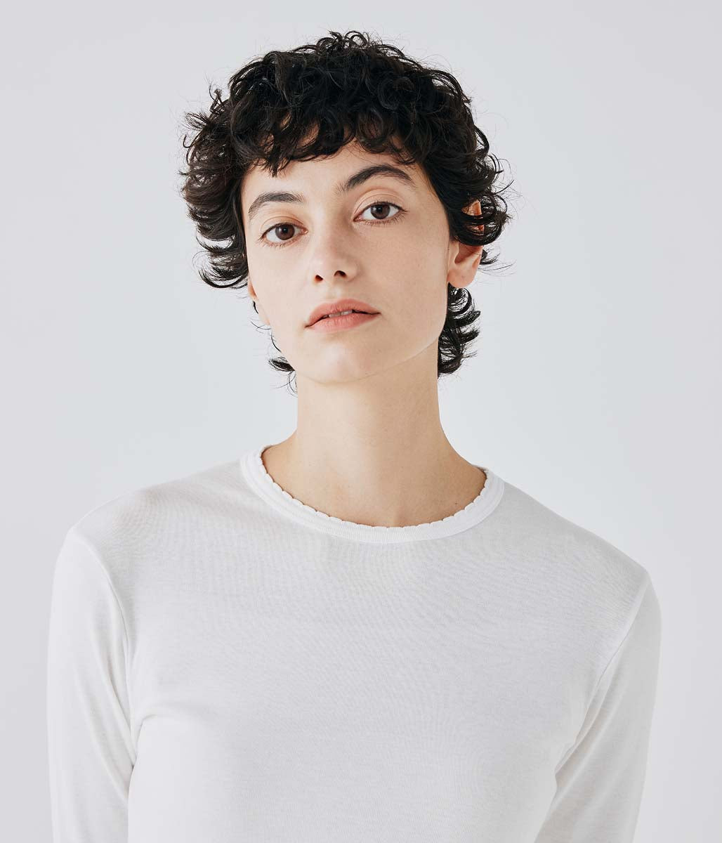 ポワンココット長袖Ｔシャツ