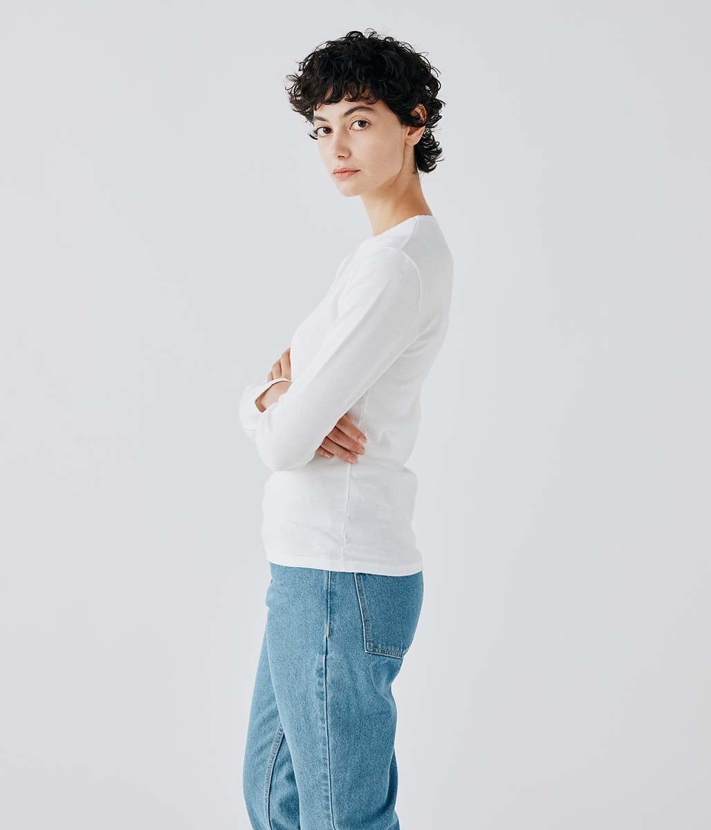 ポワンココット長袖Ｔシャツ