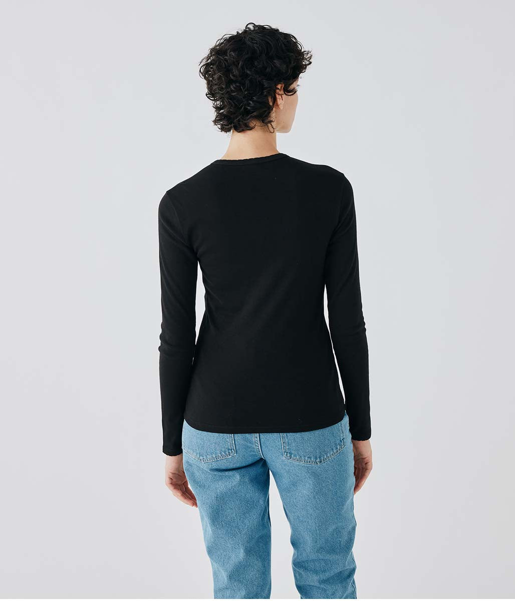 ポワンココット長袖Ｔシャツ