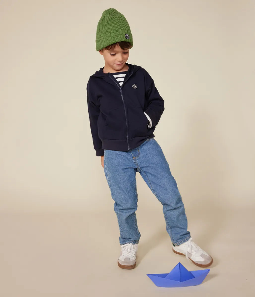 ジップアップパーカ