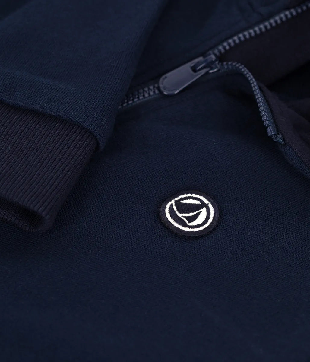 ジップアップパーカ