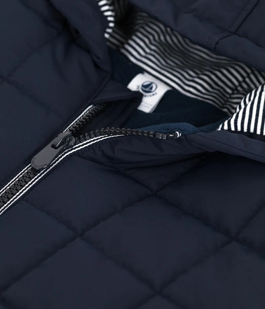 中綿入りフードジャケット