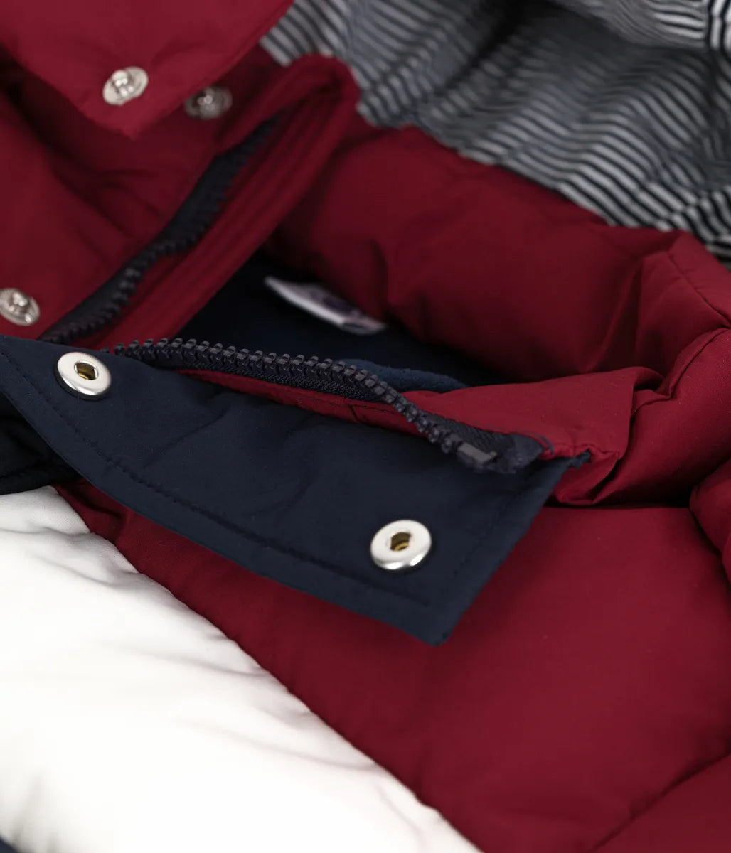 中綿入りフードジャケット