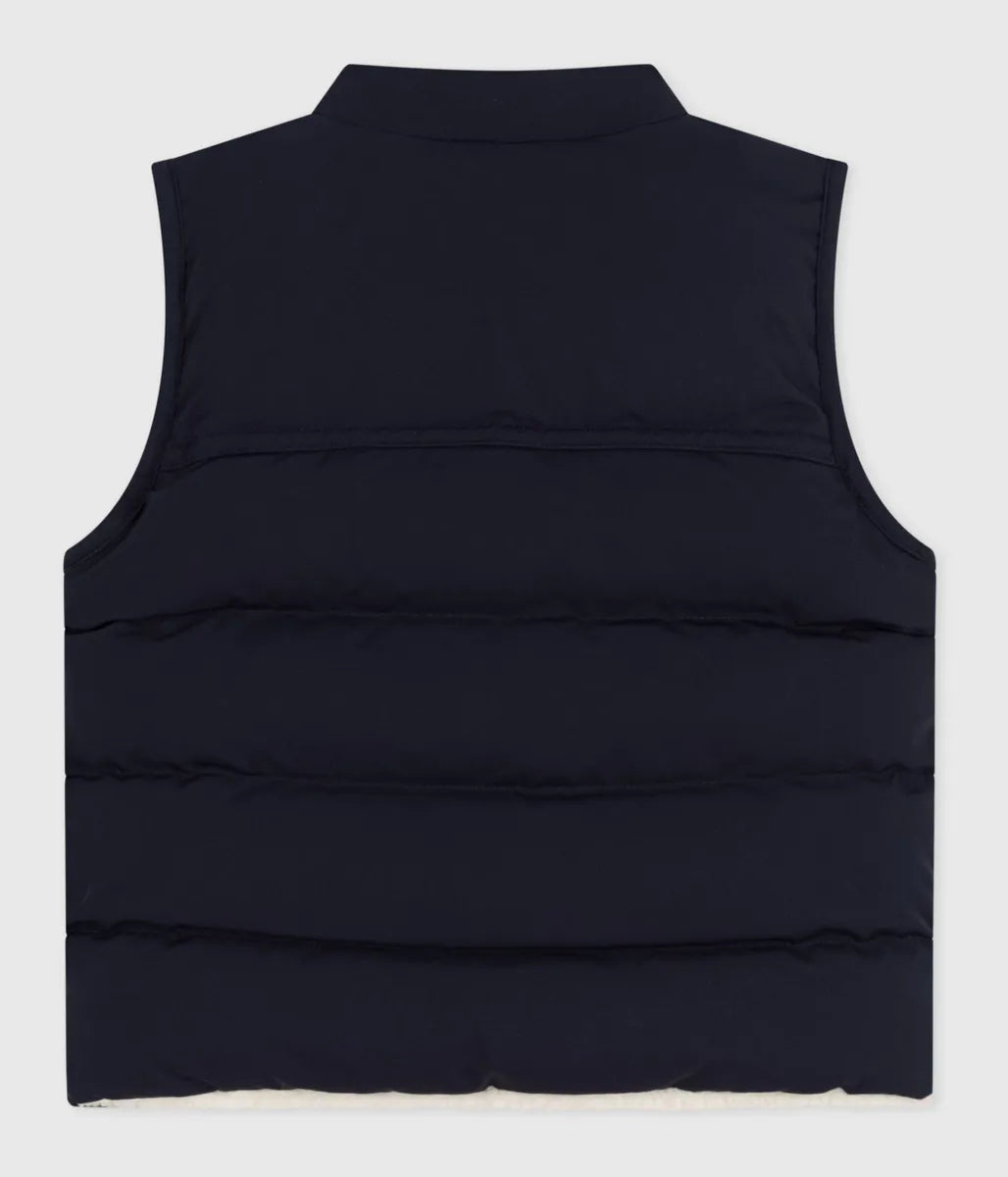 リバーシブルキルティングベスト
