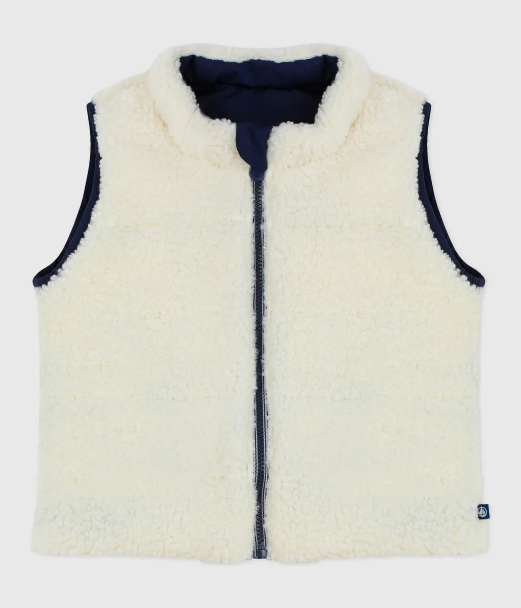 リバーシブルキルティングベスト