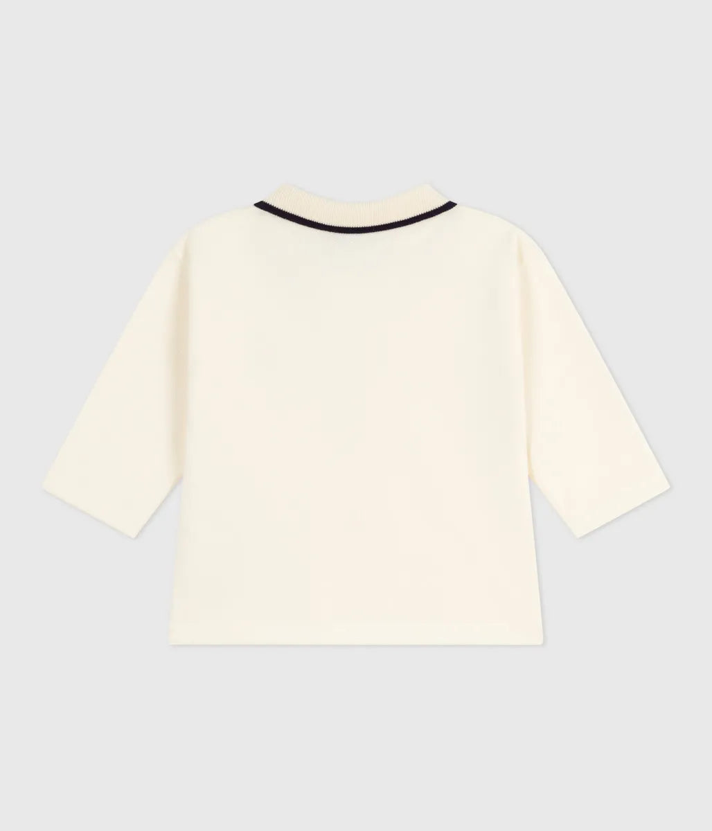 長袖ポロシャツ