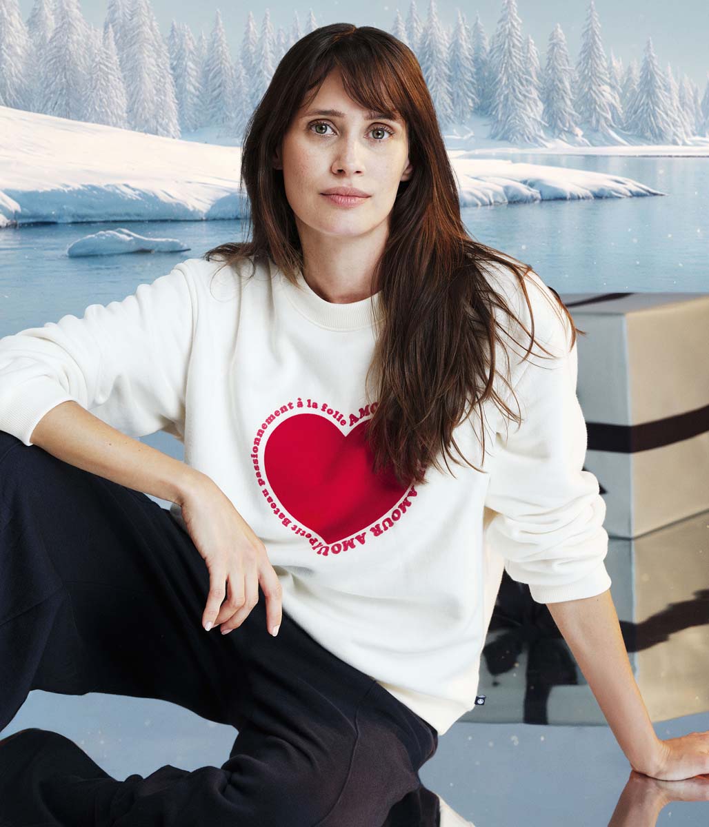 スウェットプルオーバー