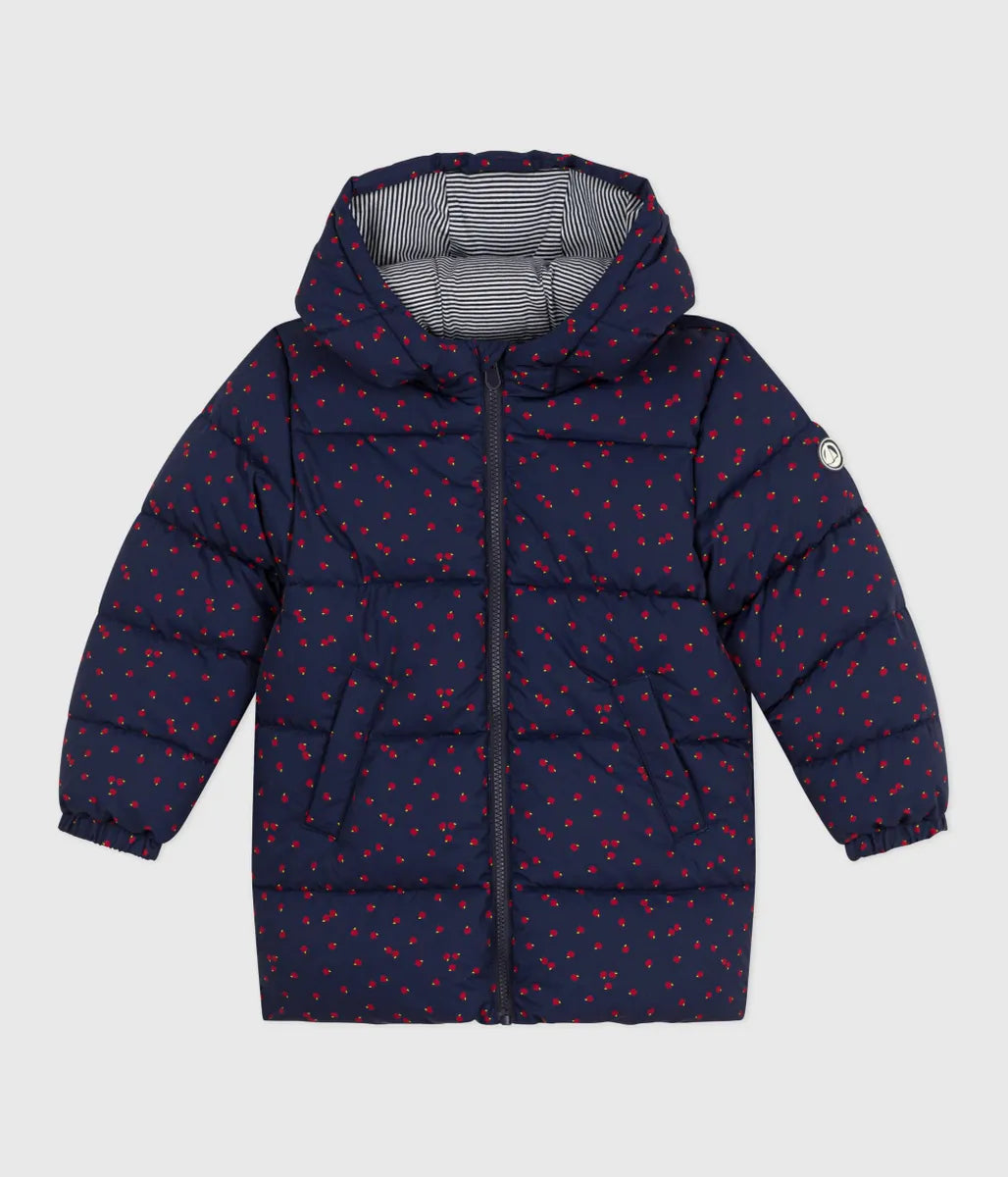 中綿入りフードジャケット