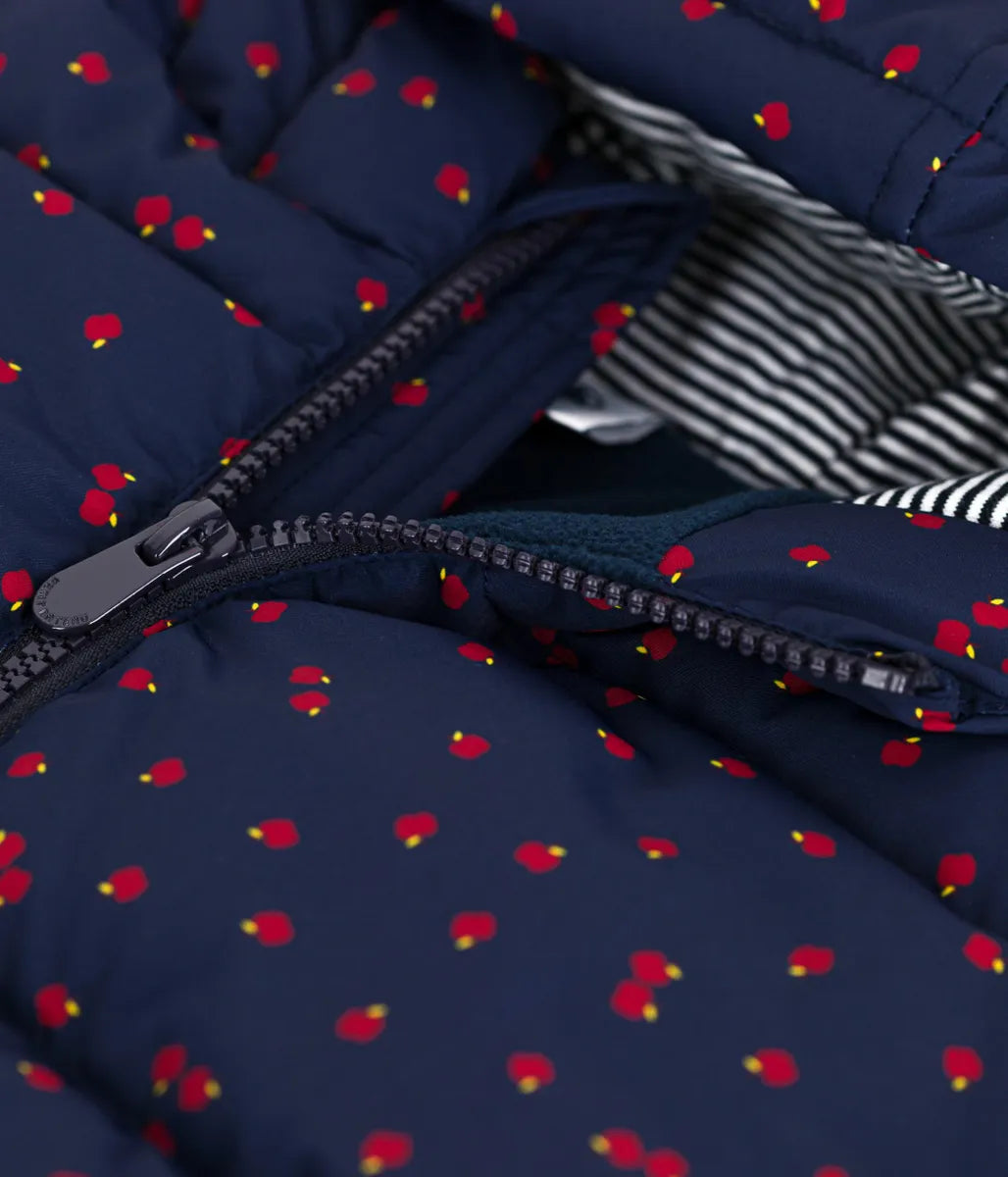 中綿入りフードジャケット