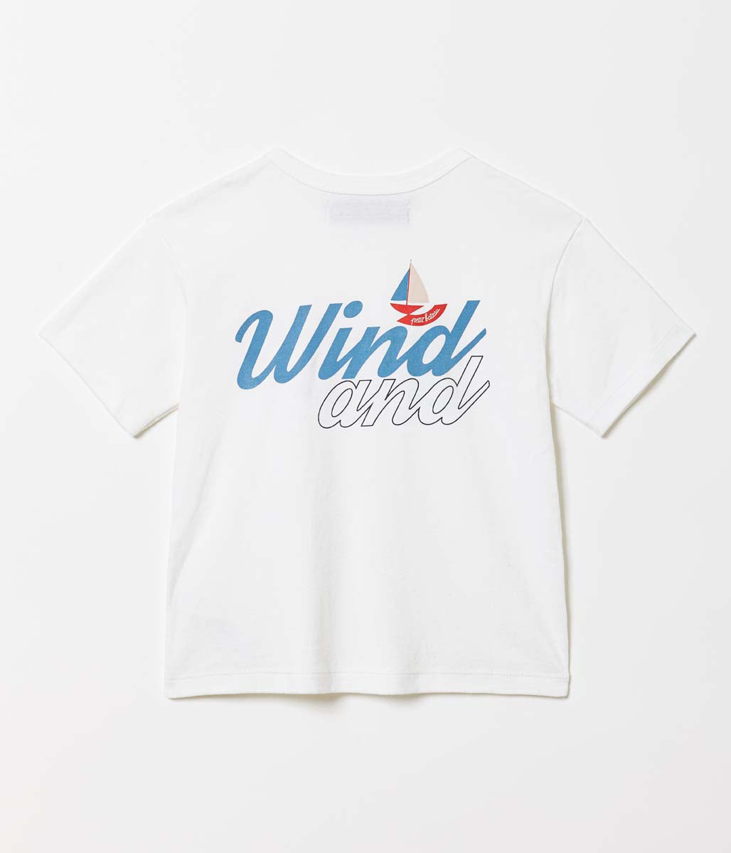 Ｗ＆Ｓプリント半袖Ｔシャツ