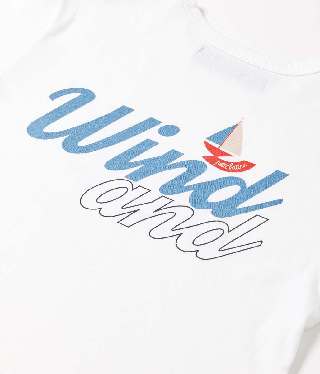 Ｗ＆Ｓプリント半袖Ｔシャツ
