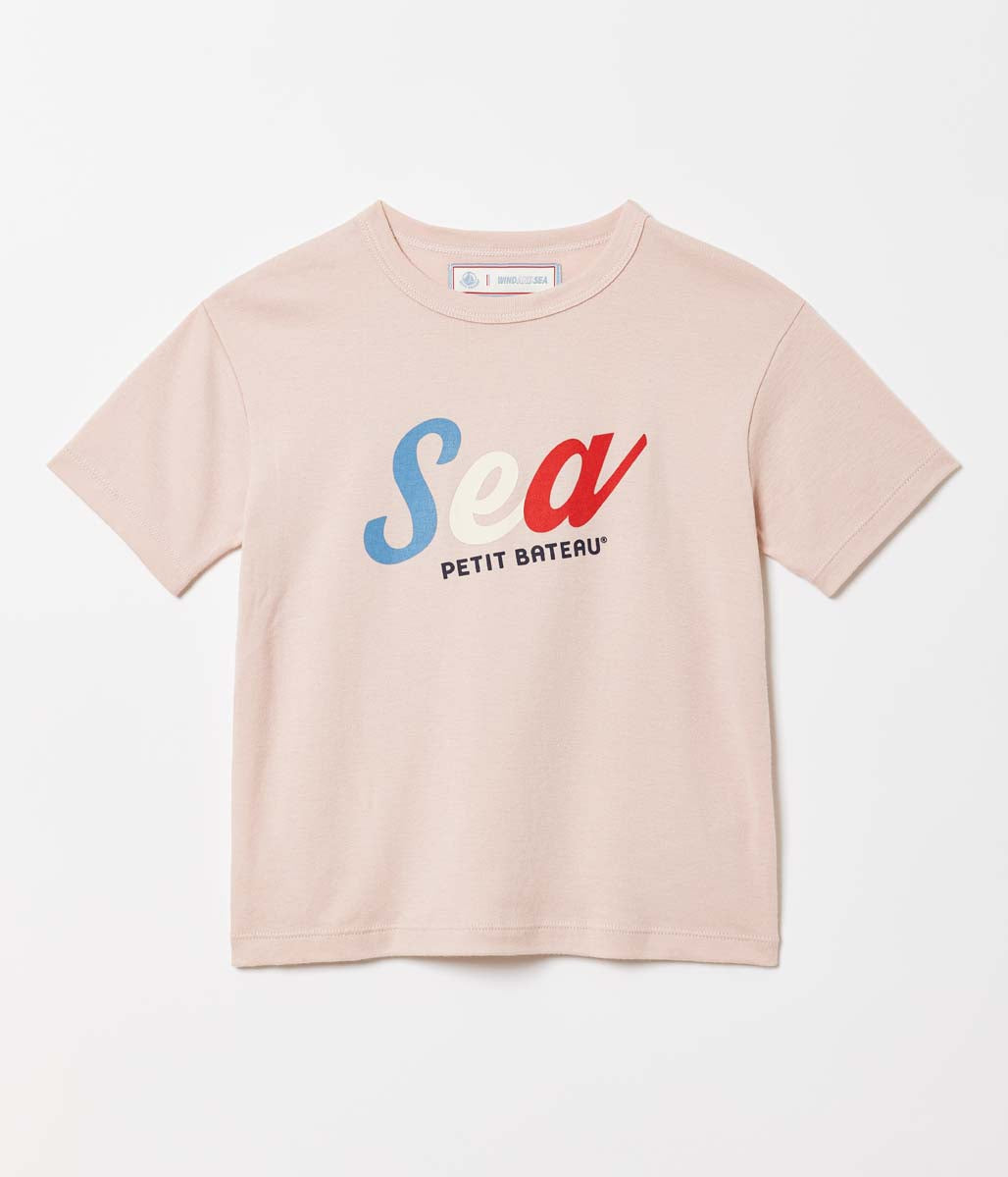 Ｗ＆Ｓプリント半袖Ｔシャツ