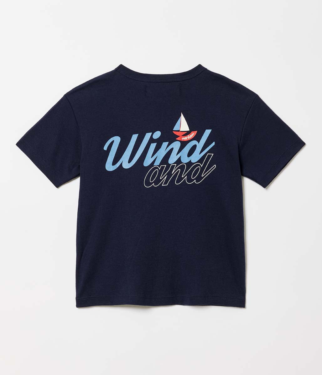 Ｗ＆Ｓプリント半袖Ｔシャツ