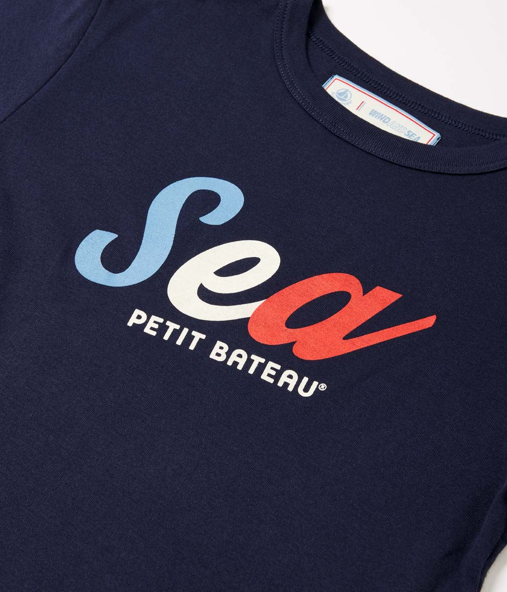 Ｗ＆Ｓプリント半袖Ｔシャツ