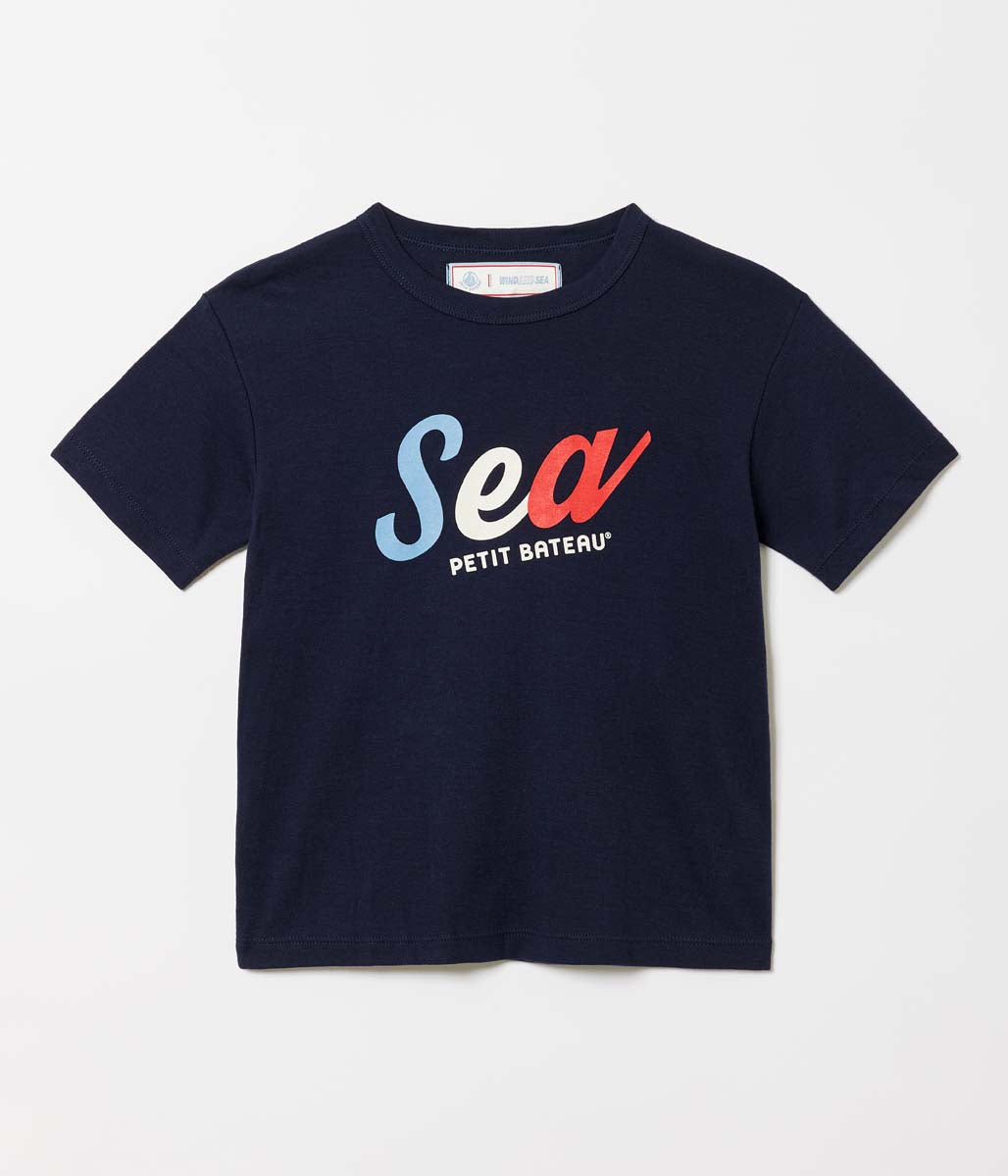 Ｗ＆Ｓプリント半袖Ｔシャツ