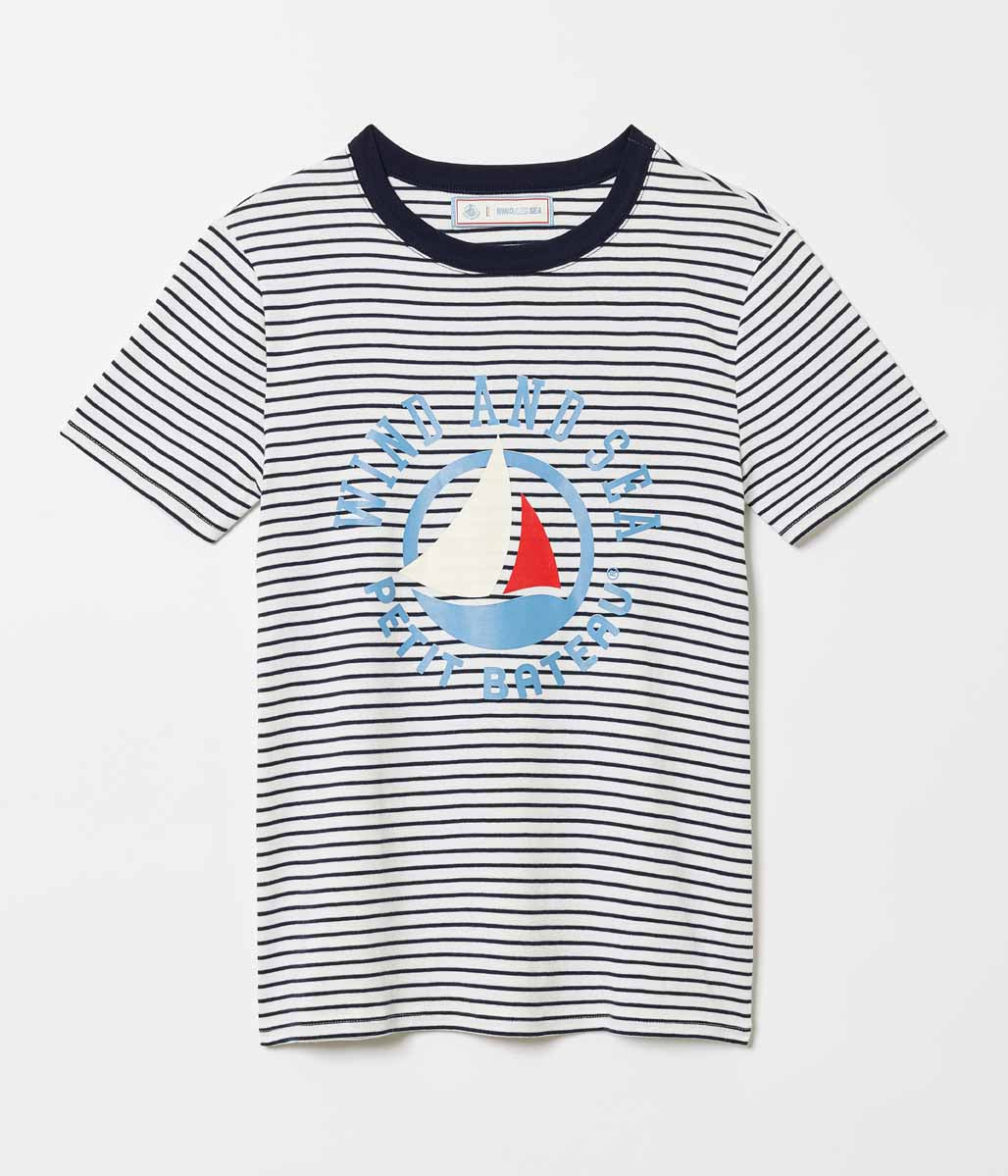 Ｗ＆Ｓプリント半袖Ｔシャツ
