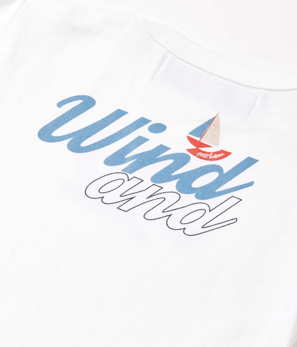 Ｗ＆Ｓプリント半袖Ｔシャツ