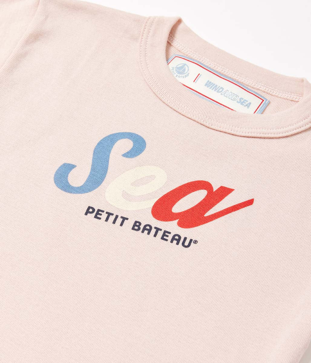 Ｗ＆Ｓプリント半袖Ｔシャツ