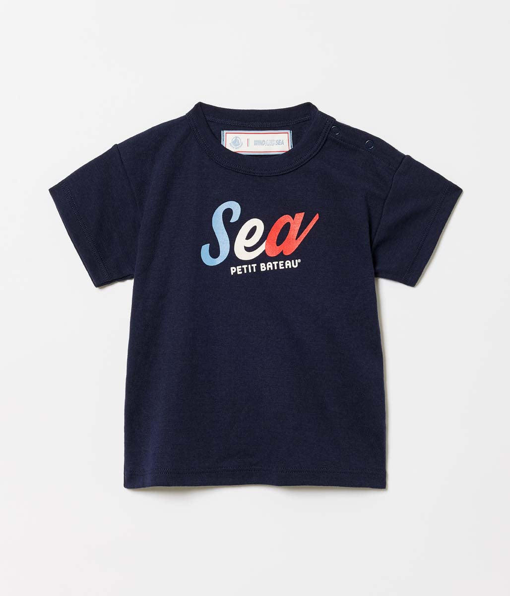 Ｗ＆Ｓプリント半袖Ｔシャツ