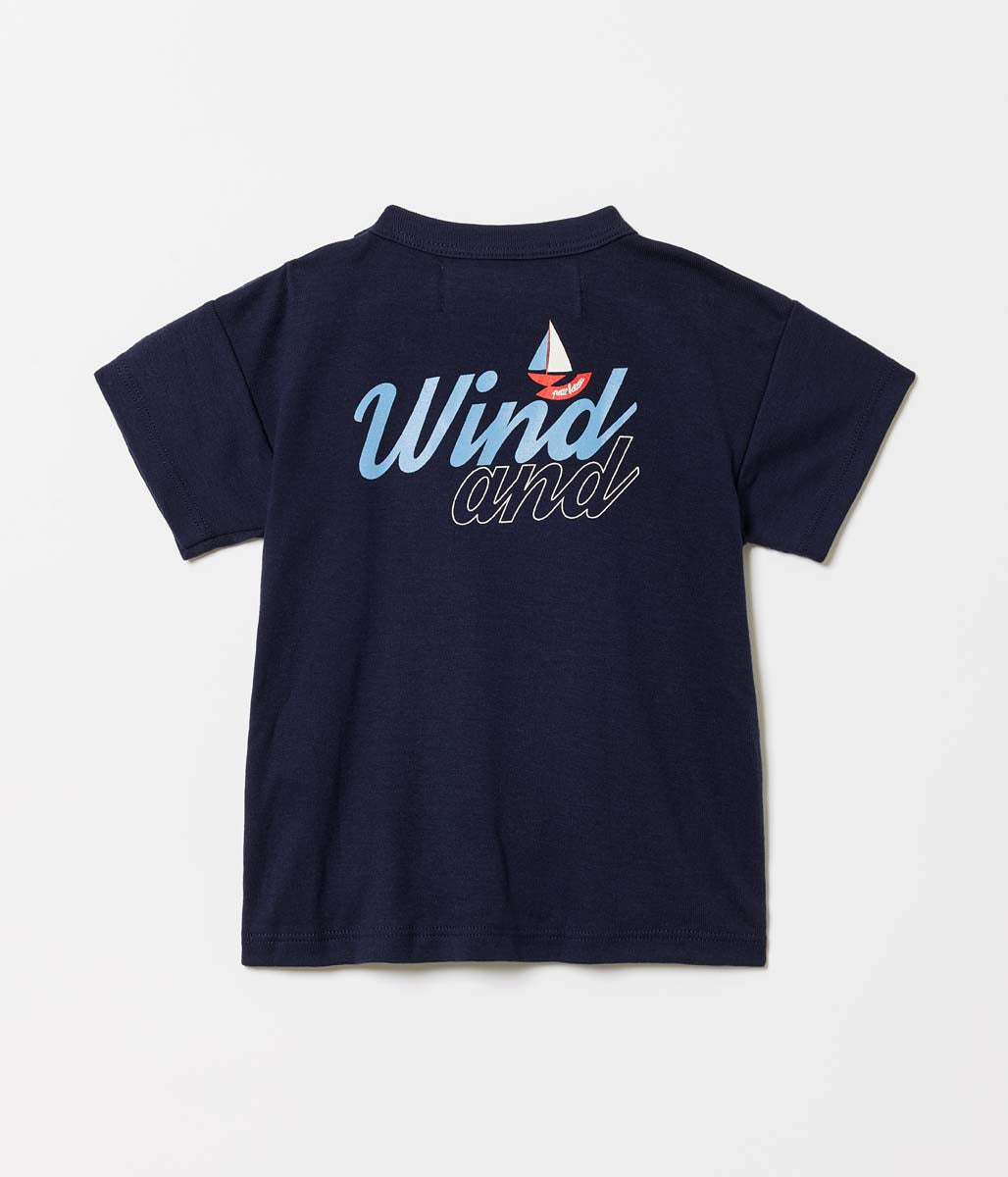 Ｗ＆Ｓプリント半袖Ｔシャツ