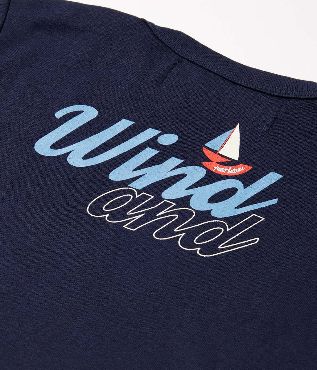 Ｗ＆Ｓプリント半袖Ｔシャツ