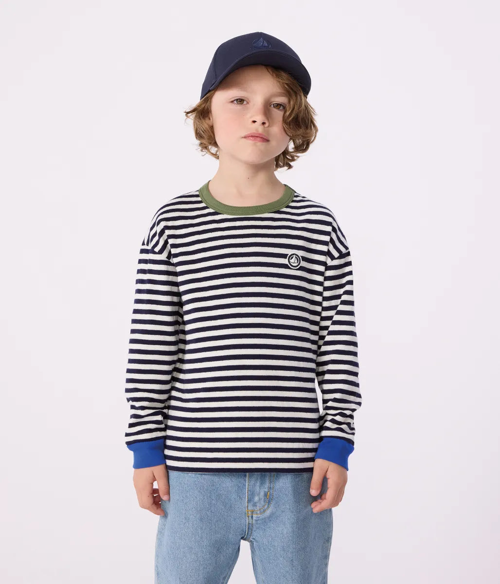 ボーダー長袖Tシャツ
