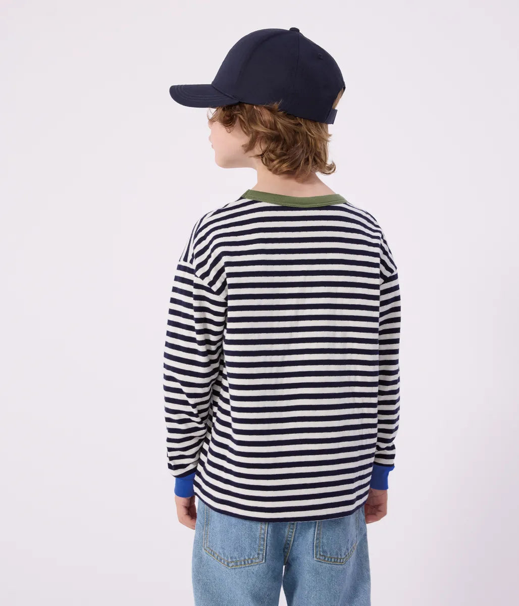 ボーダー長袖Tシャツ