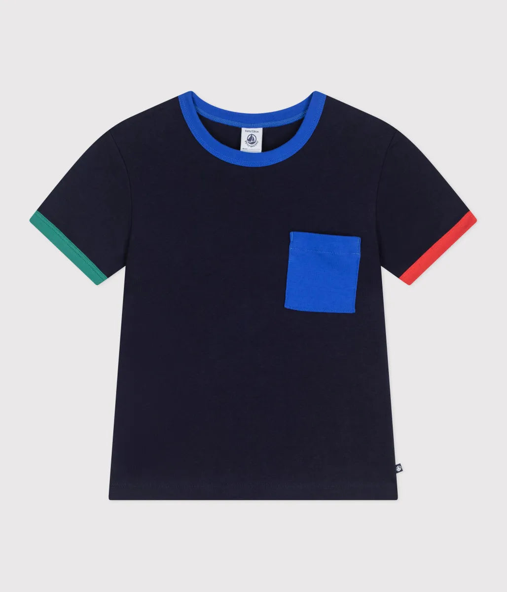 カラーブロック半袖Ｔシャツ