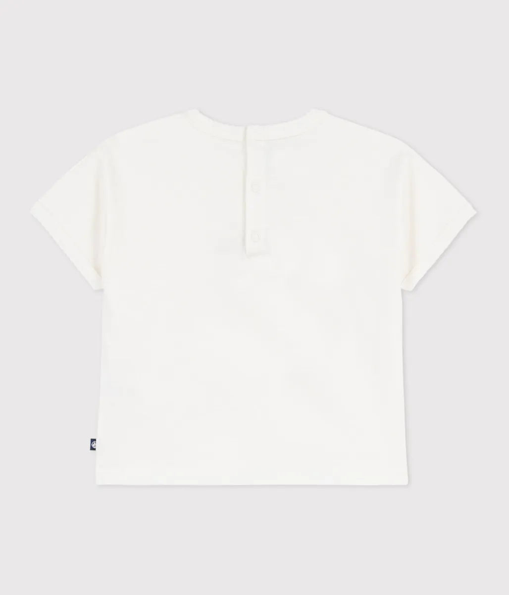 コットンプリント半袖Tシャツ