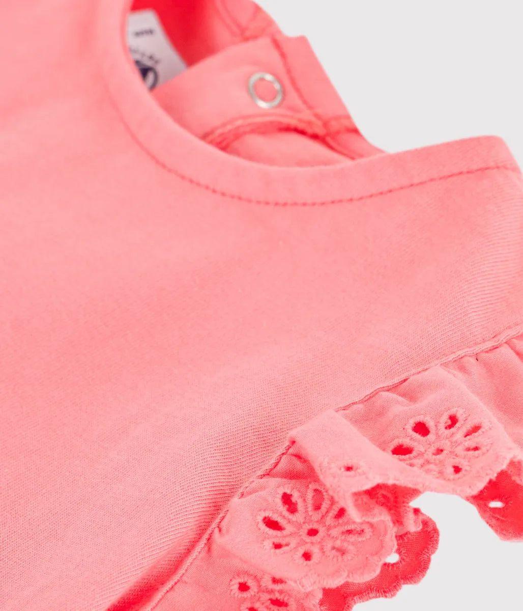 フリル袖Ｔシャツ