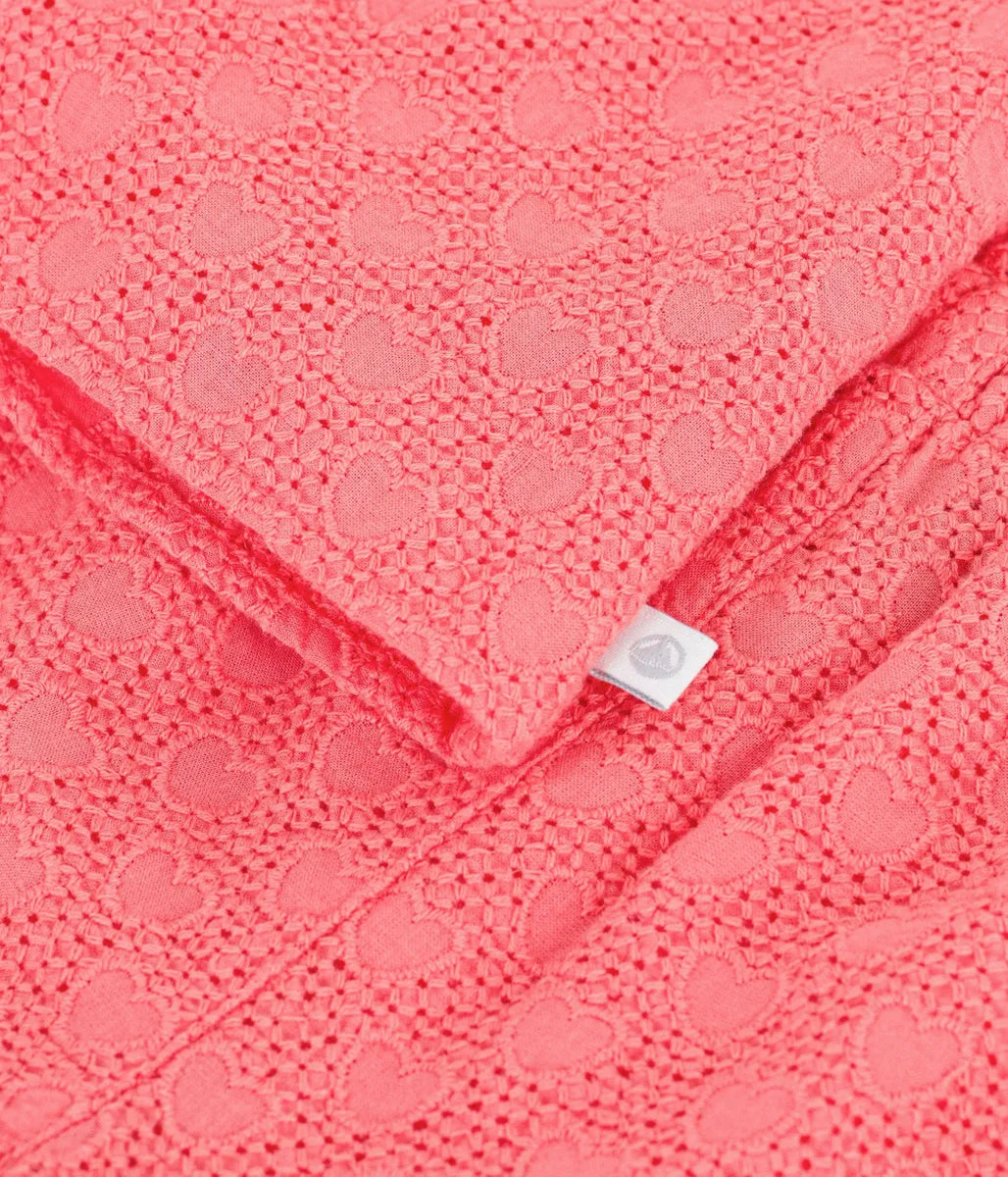 ハート刺繍ベビー２点セット
